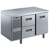 Стол морозильный Electrolux, 265 л, 1 дверь и 2 ящика
