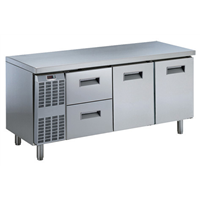 Стол морозильный Electrolux, 415 л, 2 двери и 2 ящика